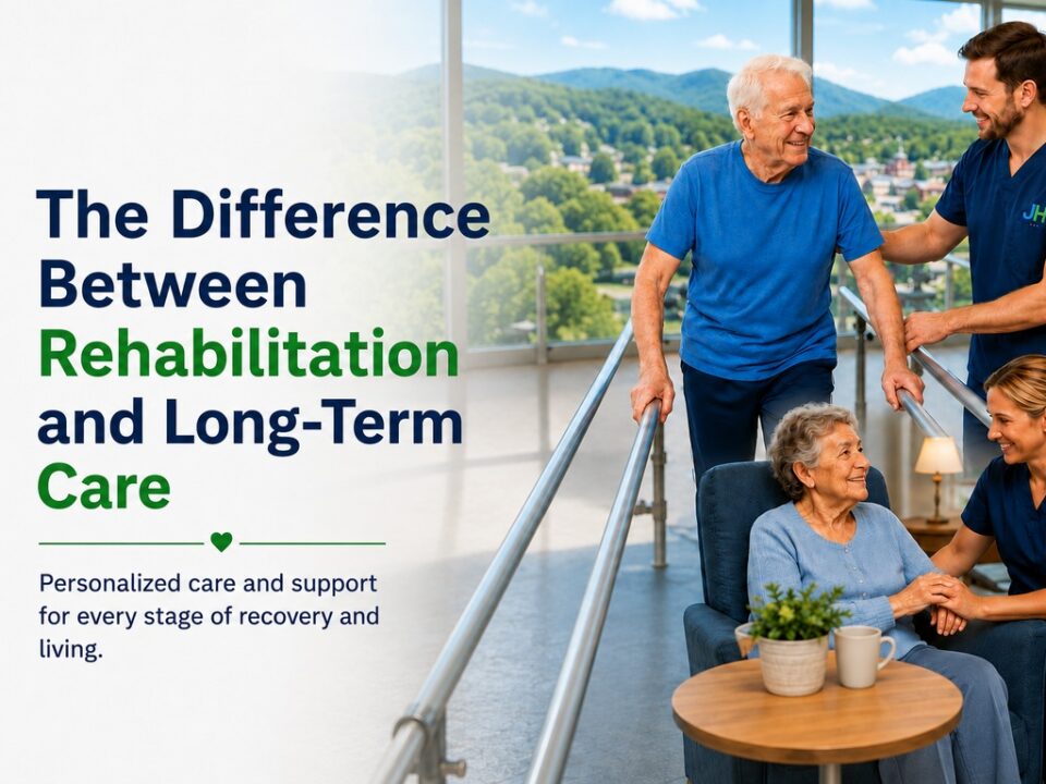 What Is the Difference Between Rehabilitation and Long-Term Care
