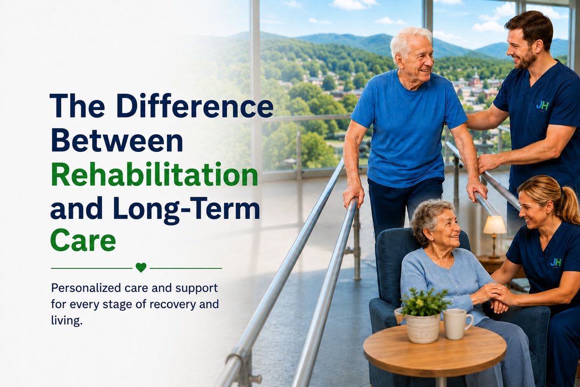What Is the Difference Between Rehabilitation and Long-Term Care